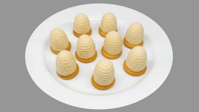 Kokosová vosí hnízda se Salkem