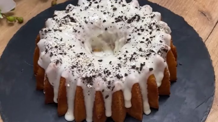 Bábovka s mandarinkami a čokoládou