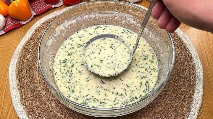 Bramborákové palačinky s koprem