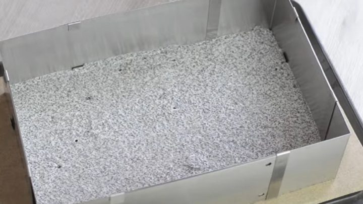 Krémové makové řezy s vanilkou