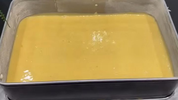 Piškotové řezy s citronovým krémem