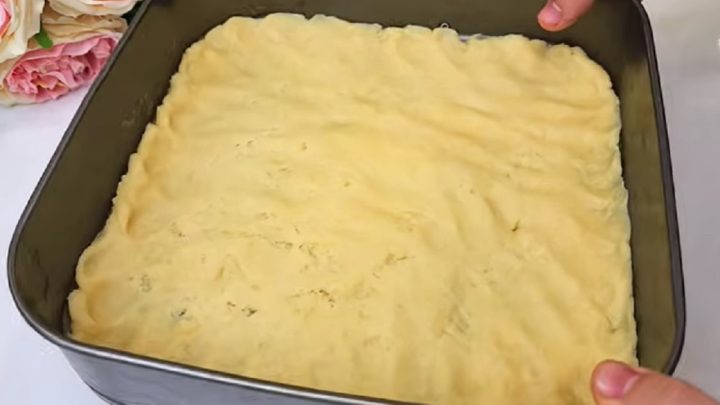 Tvarohová buchta se Salkem a kokosem