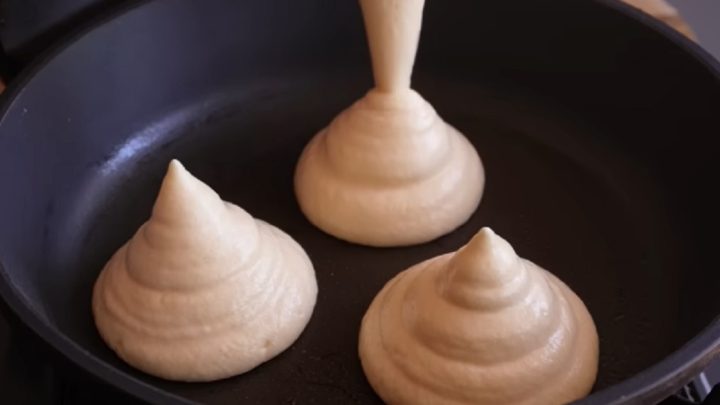 Japonské nadýchané palačinky s vanilkou