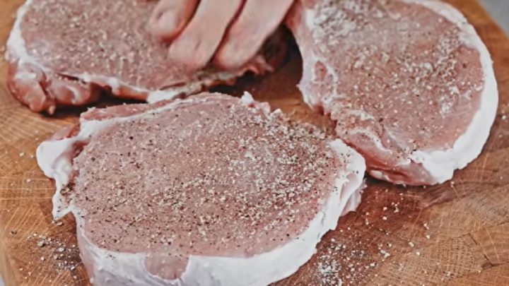 Kotlety na žampionech s hořčicí