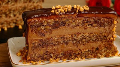 Královské řezy s čokoládovým krémem