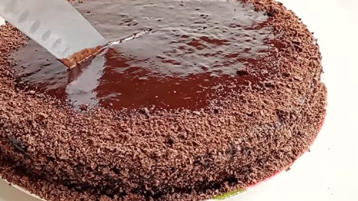 Rychlý čokoládový koláč s pudinkem