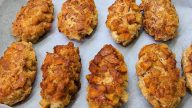 Kuřecí karbanátky obalené v chlebu