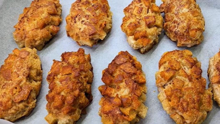 Kuřecí karbanátky obalené v chlebu