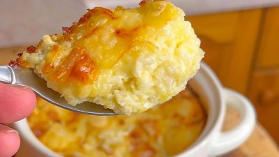 Květákový nákyp se sýrem a brambory