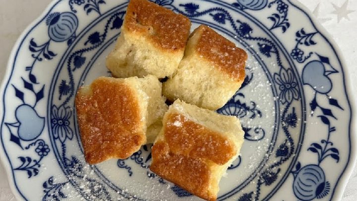 Kynuté buchty s mákem a rozinkami
