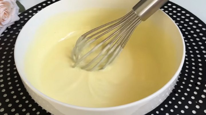 Andělský jogurtový dort s vanilkou