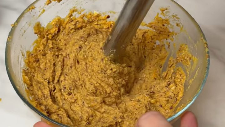 Jednoduchá fazolová pomazánka se zeleninou