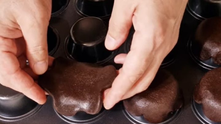 Jednoduché kakaové košíčky s vanilkou