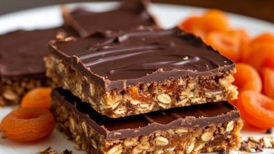 Müsli sušenky s čokoládou a ovocem