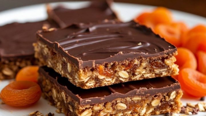 Müsli sušenky s čokoládou a ovocem