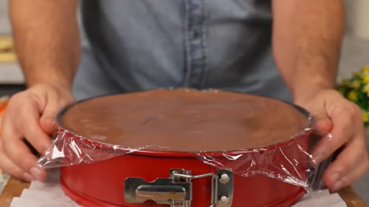 Nepečený pudinkový dort s kakaem