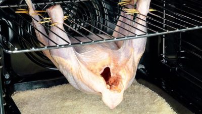 Pečené kuře s rýží a zeleninou