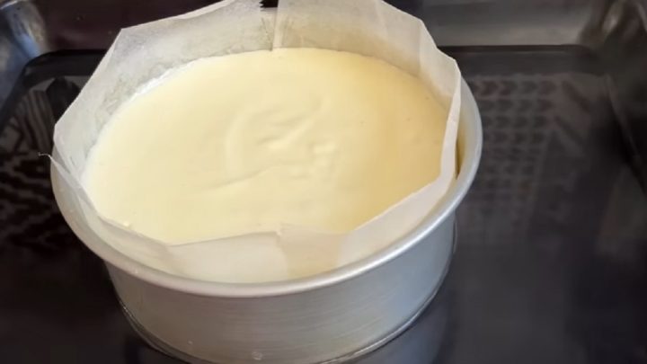 Andělský jogurtový dort s vanilkou