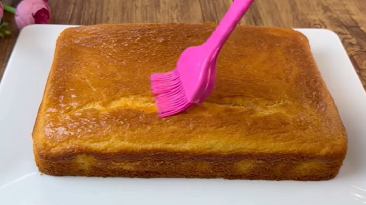 Rychlá citrónová buchta s kokosem