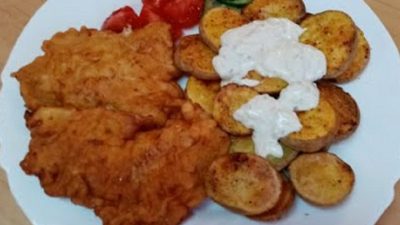 Řízečky v palačinkovém těstíčku