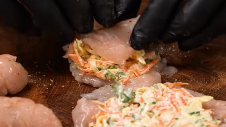 Zapečené miniroládky s mozzarellou