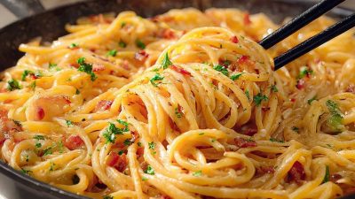 Rychlé špagety à la carbonara