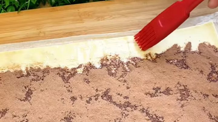 Grankové roládky z listového těsta