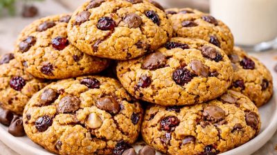 Tradiční americké sušenky s čokoládou