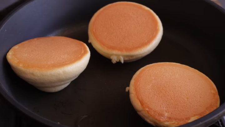 Japonské nadýchané palačinky s vanilkou