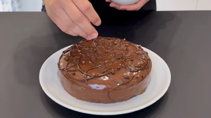 Čokoládový dort bez vajec a másla