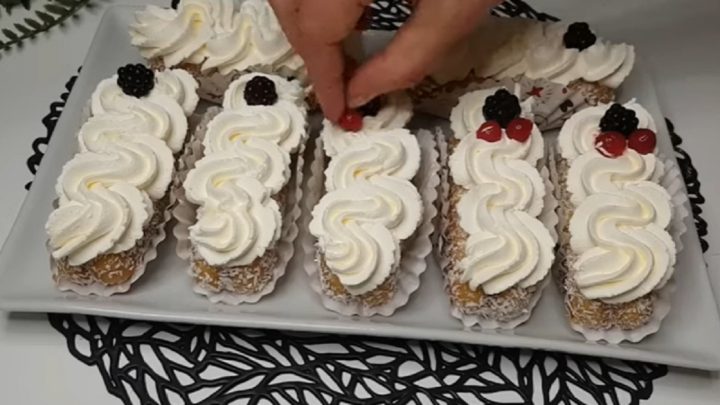 Falešné rakvičky se smetanovým krémem