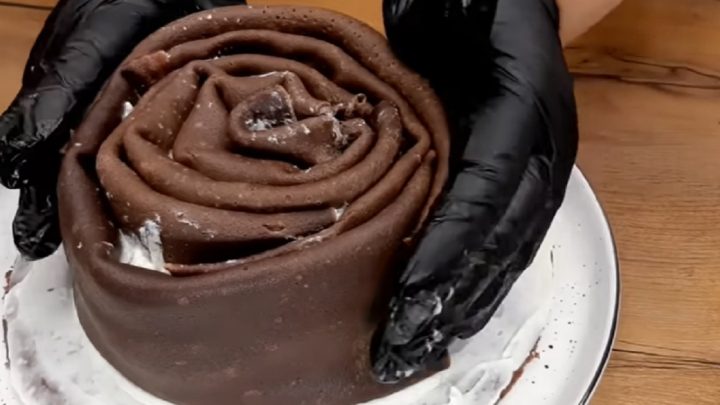 Nepečený zebra dort s jemným krémem