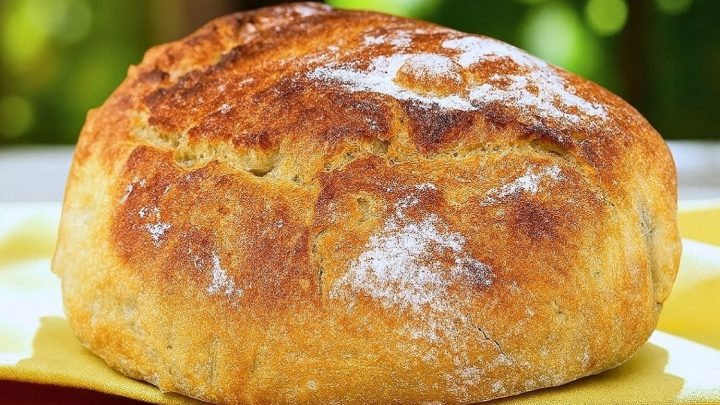 Domácí chleba ze sušeného droždí