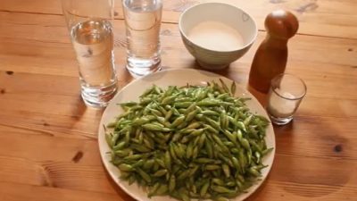 Domácí kapary z medvědího česneku