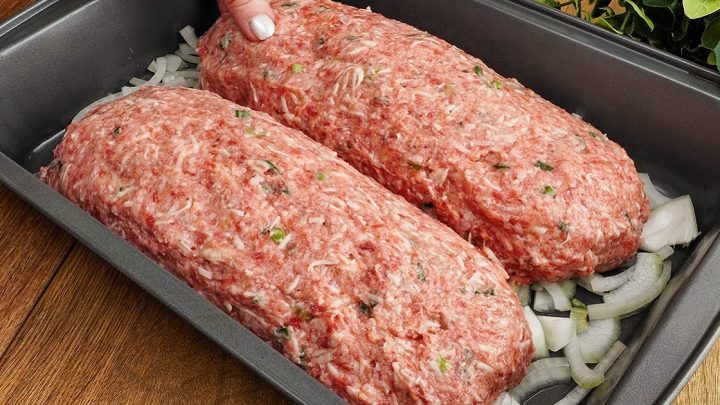 Domácí sekaná se sýrem a koriandrem Domácí sekaná se sýrem a koriandrem