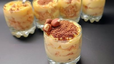 Dort Napoleon do skleničky s čokoládou