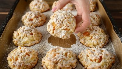 Drobenkové koláčky s pudinkem