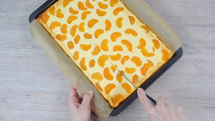 Rychlé mandarinkové řezy na plech