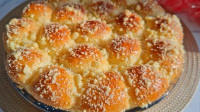 Kynuté buchty s karamelovou náplní