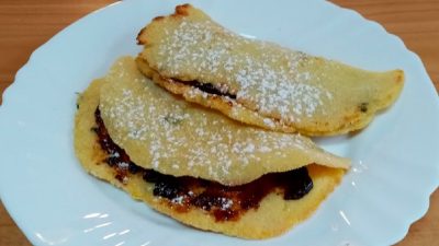 Lokše z bramborové kaše s máslem