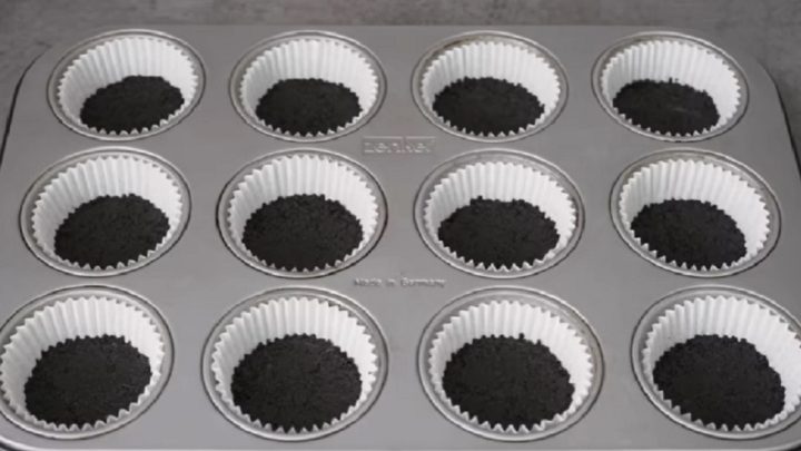 Čokoládové mini dortíky s krémem