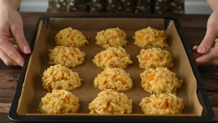 Drobenkové koláčky s pudinkem