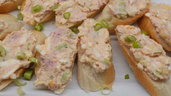 Rychlá šunková pomazánka s vejci