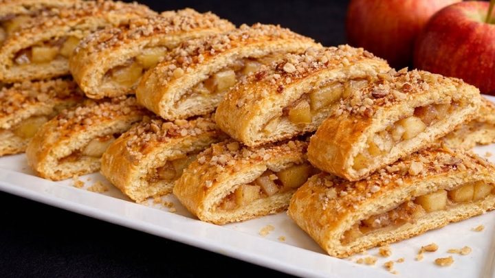 Rychlé marmeládové sušenky s jablky