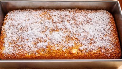 Rychlý kokosový chlebíček bez mouky