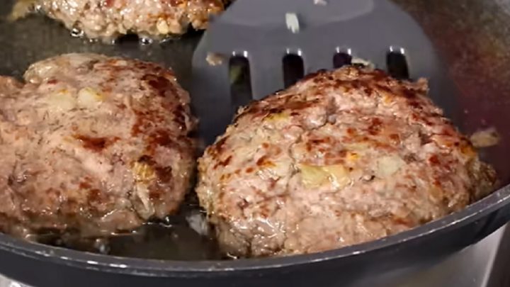 Zavařené karbanátky z hovězího masa