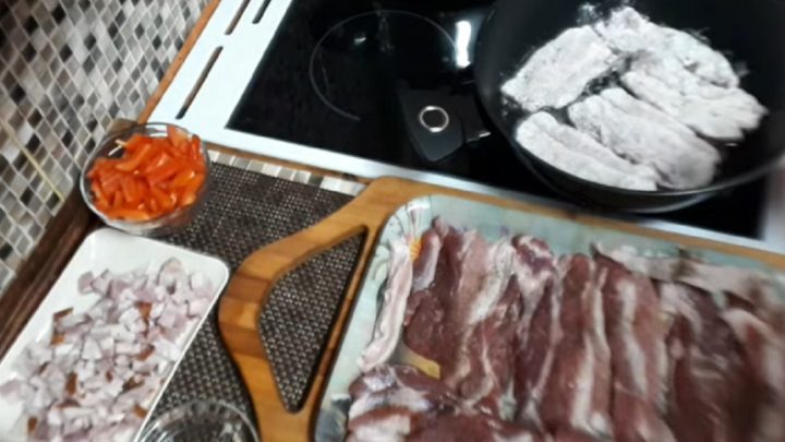 Vepřový bůček po zbojnicku s chilli