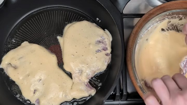 Vepřový řízek v těstíčku s majoránkou