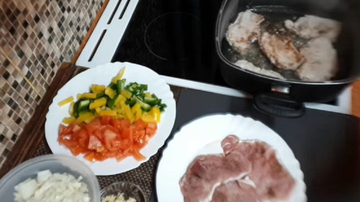 Vepřové plátky na srbský způsob