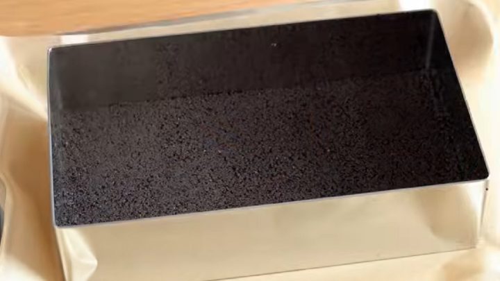 Nepečené čokoládové Oreo řezy